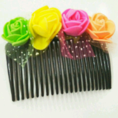 

Sanvi Foam sheet flower design fancy hair claw : pack of 3 Hair Clip(Multicolor)