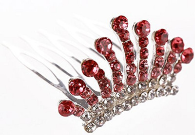 

Lilsta Princess Tiara Hair Clip(Red)