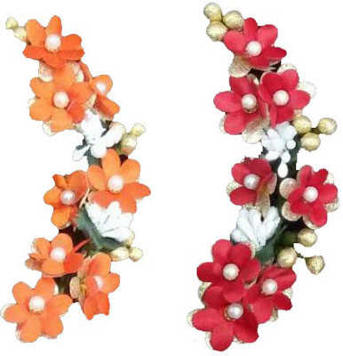 

Noorina Funky fashionable hair clips Accessories For Girls Womens Bridels Party Wear Hair Accessory Set(Multicolor)
