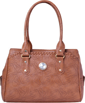 

zar Hand-held Bag(Brown)