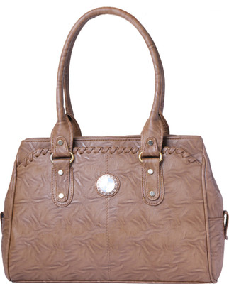 

zar Hand-held Bag(Brown)