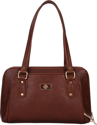 

Whiteflower Shoulder Bag(Brown)
