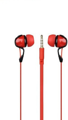 A CONNECT Z VM-49 Wired(Red, In the Ear)