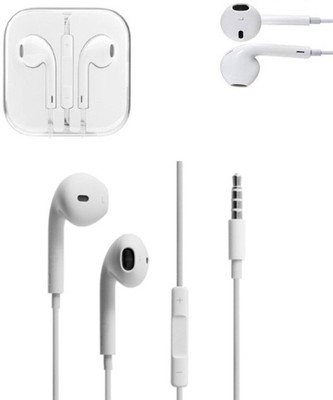 

Ratan telecom champ Headphone(White, In the Ear)