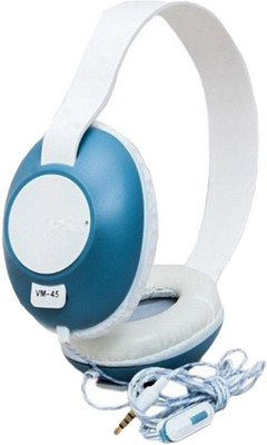 A CONNECT Z VM-45-W4 Wired(White, On the Ear)