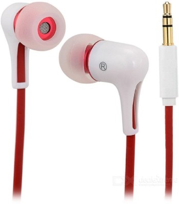 A CONNECT Z VM-21-R Wired Headset(Red, In the Ear)
