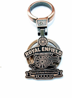 

JIVIANA Royal Enfield metal keyring Locking Key Chain Key Chain