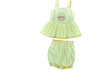 

Hafeela Girls Casual Dress Panty(Multicolor, Yellow