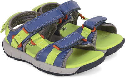 

Clarks Boys Velcro Strappy Sandals(Blue, Blue combi