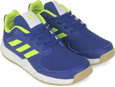 

ADIDAS Boys & Girls Lace Running Shoes(Blue, Croyal/sesoye/ftwwht