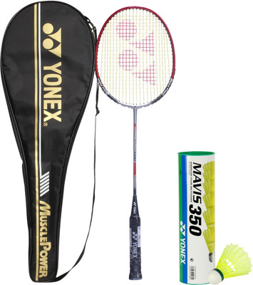 Yonex Combo - Muscle Power 600 & Mavis 350 Set Badminton Kit