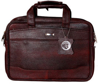 

Royal Leather Emporium 13 inch Laptop Messenger Bag(Brown), Rle-brn