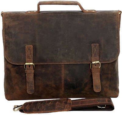 

iconicstyle 15.6 inch Laptop Messenger Bag(Brown)