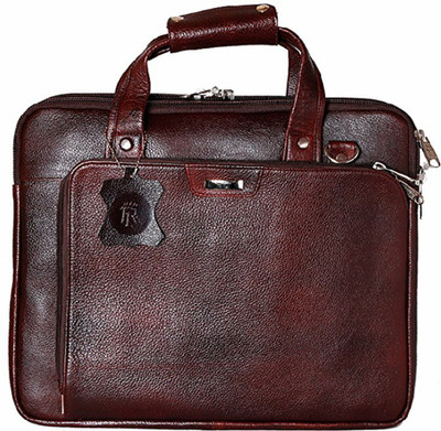 

Royal Leather Emporium 16 inch Laptop Messenger Bag(Brown), Rle-brn