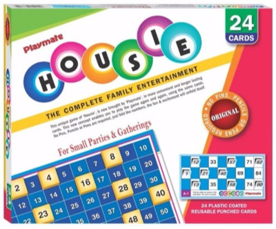 

Playmate Housie - 24 Cards Game Multi Age & Player(Multicolor)