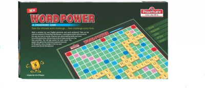 

Playmate Word Power Regular - Educational Game. Age 8 Years + 2-4 Players(Multicolor)