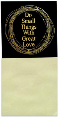 

Clixicle Clixicle Magnet with Postit Do Small Things with Great Love - 6in x 8in Fridge Magnet Pack of 1(Multicolor)