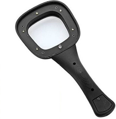 

Bruzone Premium 6 LED Light Magnifier C06 4X LED Magnifier(Black)