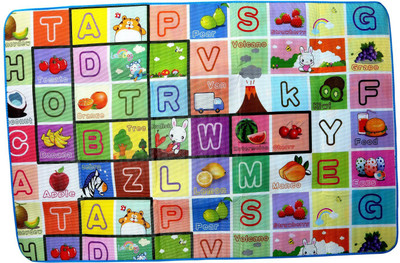 

BcH Microfiber Baby Play Mat(Multicolor