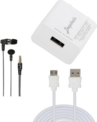 DEEPSHEILA Wall Charger Accessory Combo for SONY XPERIA SOLA(White)