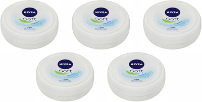 

Nivea Soft Light Moistirising Cream, 25 Gm Set of 5 …(25 g)