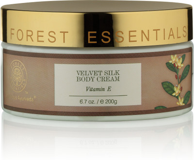 

Forest Essentials Velvet Silk Body Cream Vitamin E(200 g)