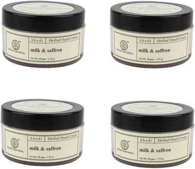

Khadi Natural Herbal Milk & Saffron Hand Cream(200 g)