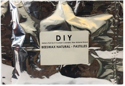 

diy Indias only cosmetic raw material brand for customers - Beeswax Natural pastilles(30 g)