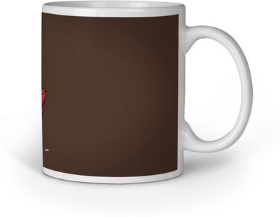 

Blackbora muggg27 Ceramic Mug(330 ml), Multicolor
