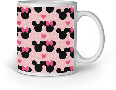

Blackbora muggg28 Ceramic Mug(330 ml), Multicolor