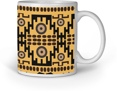 

Blackbora Aplo1318 Ceramic Mug(330 ml), Multicolor