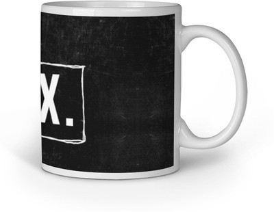 

Blackbora muggg33 Ceramic Mug(330 ml), Multicolor