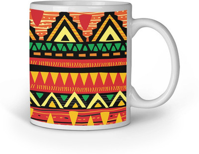 

Blackbora Aplo1388 Ceramic Mug(330 ml), Multicolor