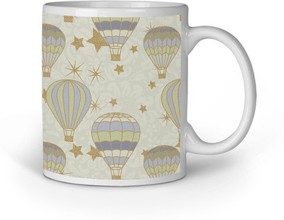 

Blackbora Aplo1066 Ceramic Mug(330 ml), Multicolor