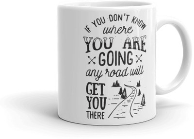 

AMIHART White printed ceramic mugs for gifting on different occasions,Motivational Quateds, Life is an adventure Be an explorer,A perfect Gift Item for loved ones Ceramic Mug(325 ml)