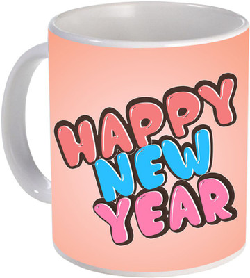 

SKY TRENDS New Year & Christmas Gift For Boyfriend Girlfriend Husband Wife Design COD057 Ceramic Mug(325 ml), Multicolor
