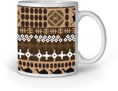 

Blackbora Aplo1367 Ceramic Mug(330 ml), Multicolor