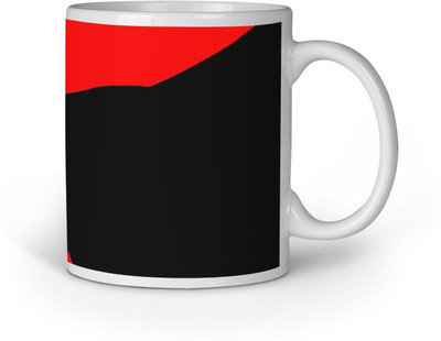 

Blackbora Aplo590 Ceramic Mug(330 ml), Multicolor
