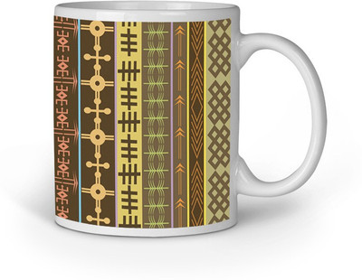 

Blackbora Aplo1283 Ceramic Mug(330 ml), Multicolor
