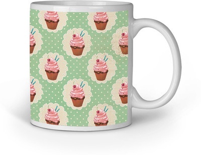 

Blackbora Aplo786 Ceramic Mug(330 ml), Multicolor
