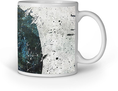 

Blackbora Aplo646 Ceramic Mug(330 ml), Multicolor