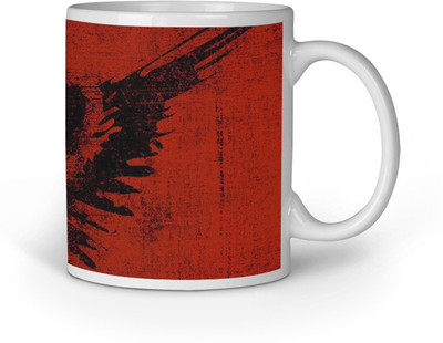 

Blackbora muggg42 Ceramic Mug(330 ml), Multicolor