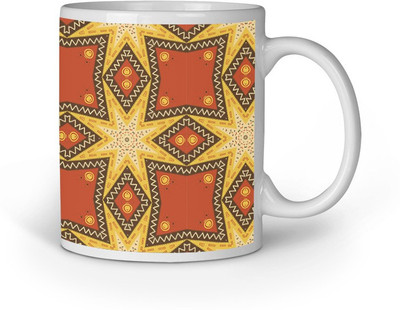 

Blackbora Aplo1409 Ceramic Mug(330 ml), Multicolor