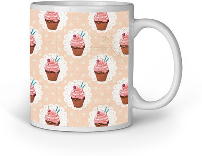 

Blackbora Aplo828 Ceramic Mug(330 ml), Multicolor
