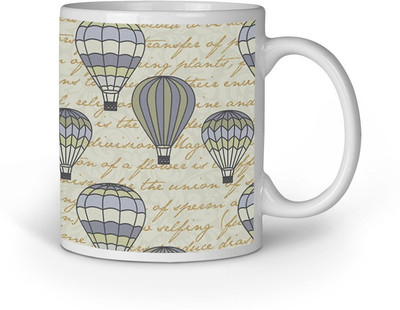

Blackbora Aplo1094 Ceramic Mug(330 ml), Multicolor