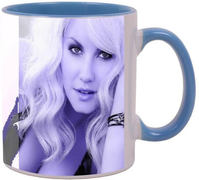 

Arkist Most Beautiful And Gorgeous Lovely Kareena Kapoor Blue-443 Ceramic Mug(340 ml), Multicolor