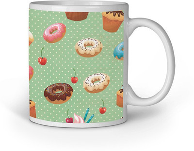 

Blackbora Aplo793 Ceramic Mug(330 ml), Multicolor