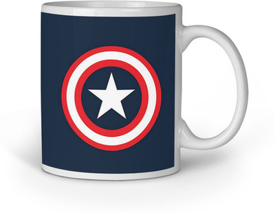 

Blackbora Aplo436 Ceramic Mug(330 ml), Multicolor