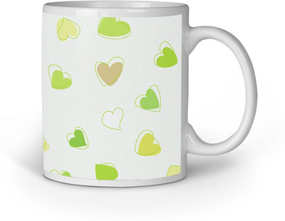 

Blackbora Aplo849 Ceramic Mug(330 ml), Multicolor