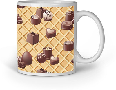 

Blackbora Aplo1213 Ceramic Mug(330 ml), Multicolor